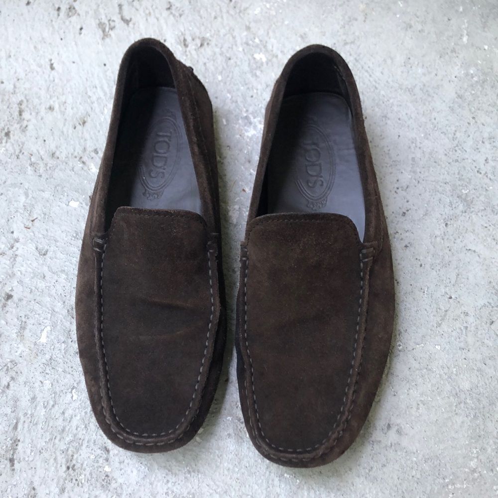 Tod’s Suede driving shoes